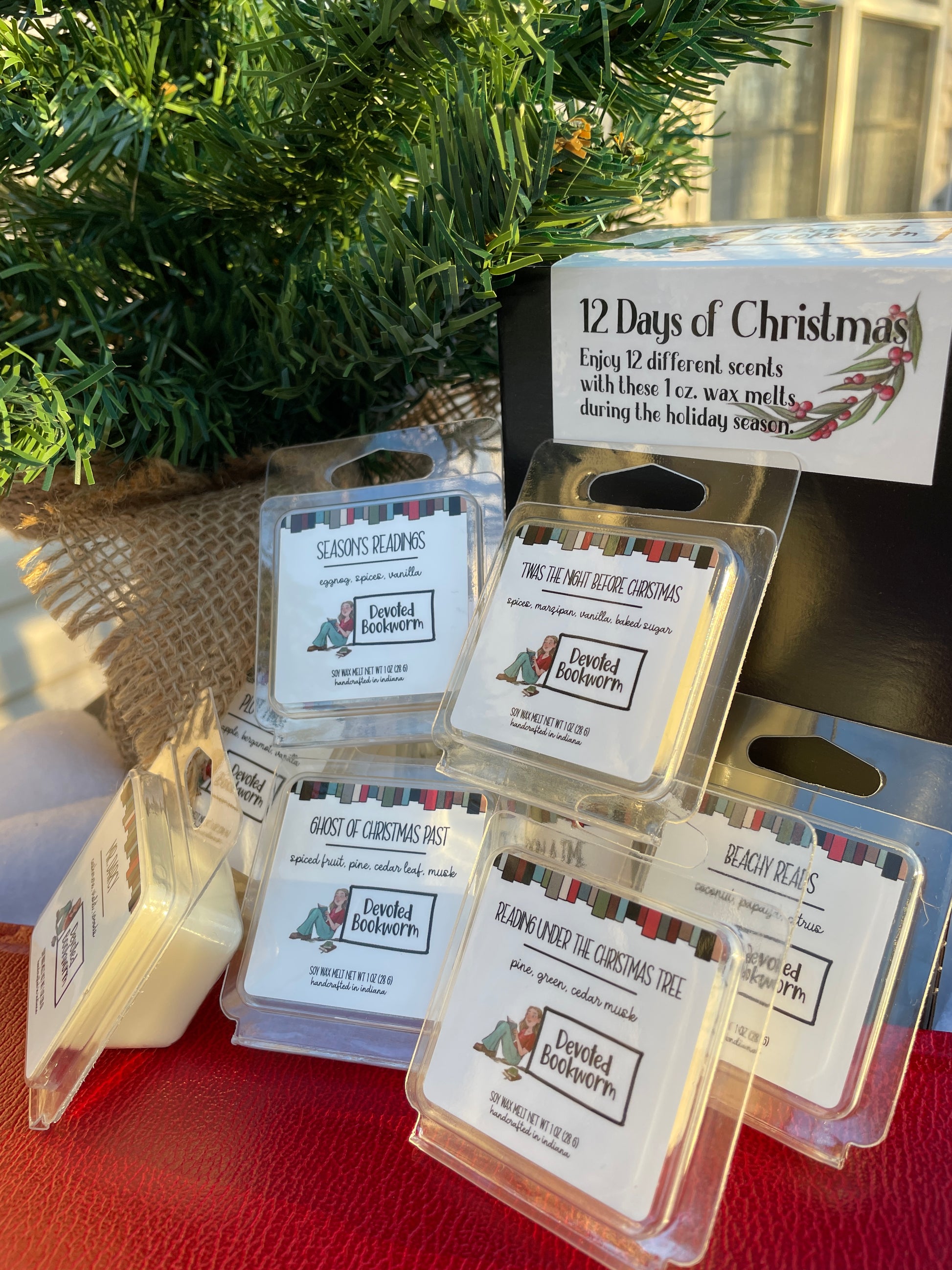 Twelve days of Christmas wax melt box – Scentsofwisdomcandles