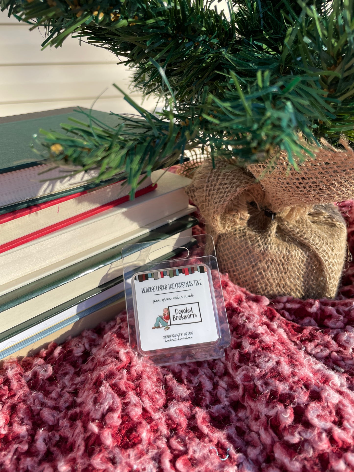 Reading Under the Christmas Tree Wax Melt